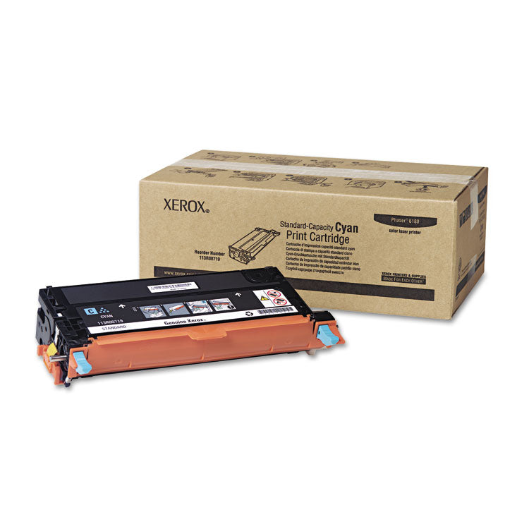 Xerox® 113R00719 Toner, 2,000 Page-Yield, Cyan (XER113R00719) Each