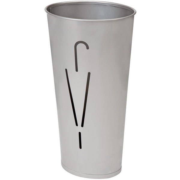 Alba Umbrella Holder - 12.2" x 10.2" x 10.2" x - Steel  - Gray - Sturdy (ABAPMRAINYM) Each