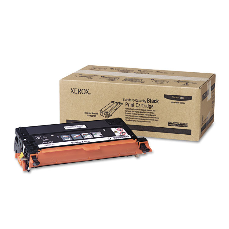 Xerox® 113R00722 Toner, 3,000 Page-Yield, Black (XER113R00722) Each