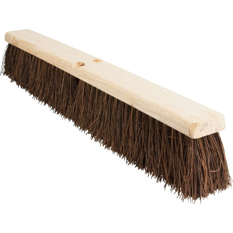 Genuine Joe Palmyra Push Broom, 24", Brown (GJO99652)