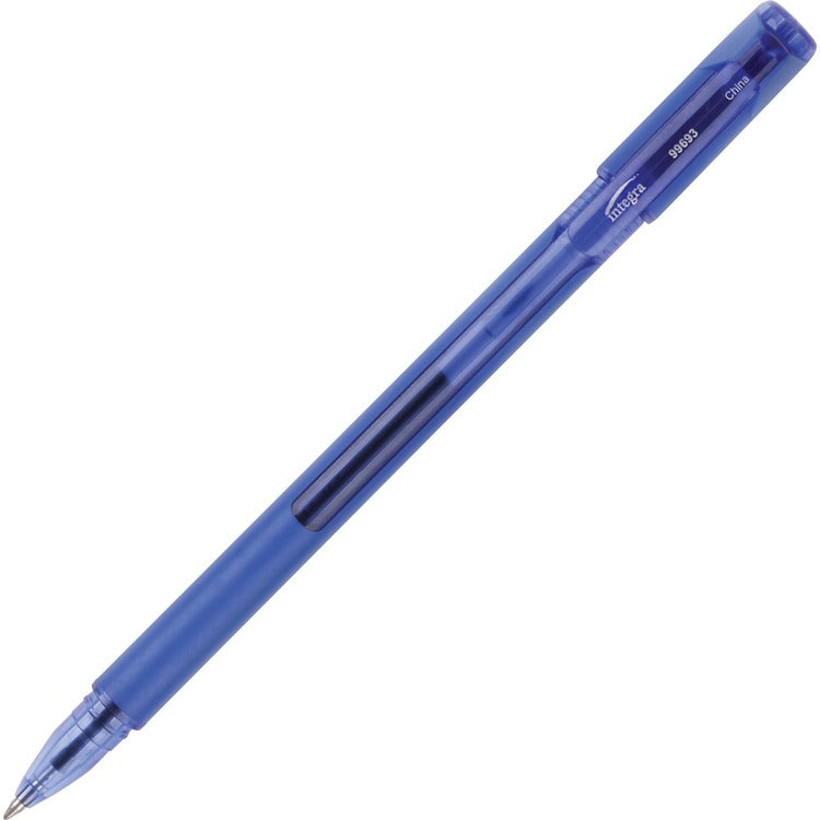 Integra Gel Pen, Stick, Quick-Dry, 67/100"W x 5-3/5"L x 47/100"H, BE (ITA99693)