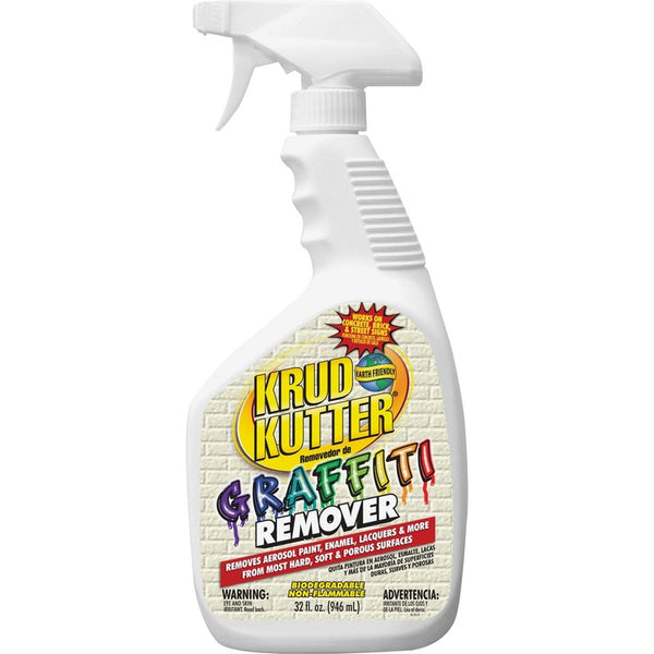 Krud Kutter Graffiti Remover, Water-Based, Multi-surface, 32 fl. oz. (RSTGR326) Each