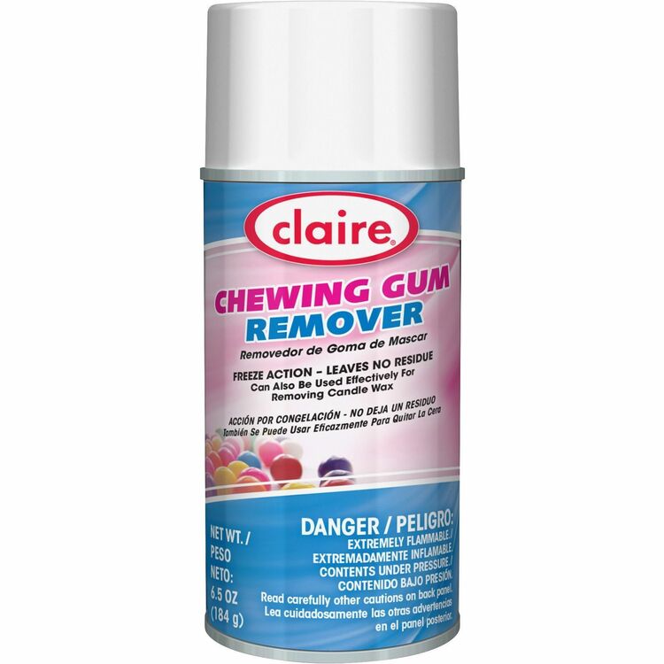 Claire Chewing Gum Remover, Liquid, 6.5 fl oz (0.2 quart), Cherry Scent Can (CGCCL813)