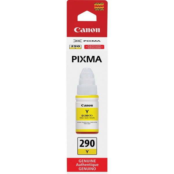 Canon 1598C001 (GI-290) High-Yield Ink Bottle, 7000 Page-Yield, Yellow (CNMGI290Y)