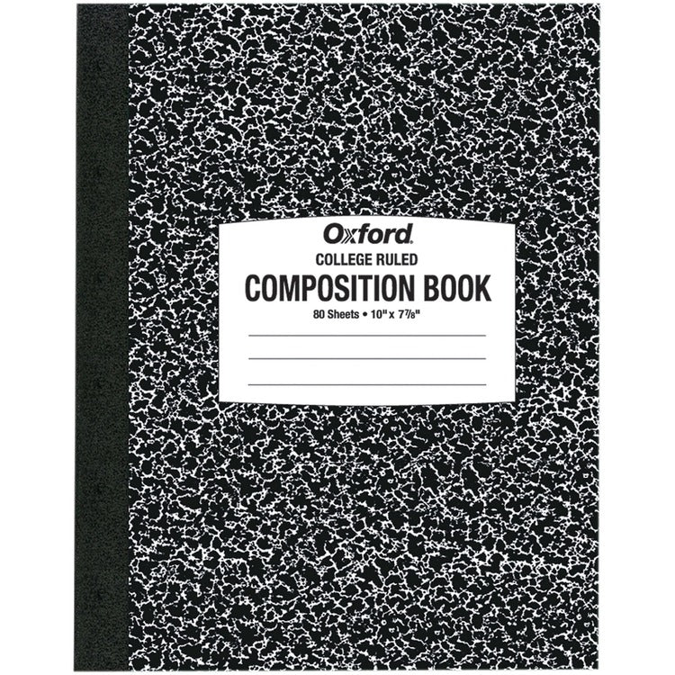 Oxford Composition Books, College Ruling, 80 sheets (OXF26252) Each