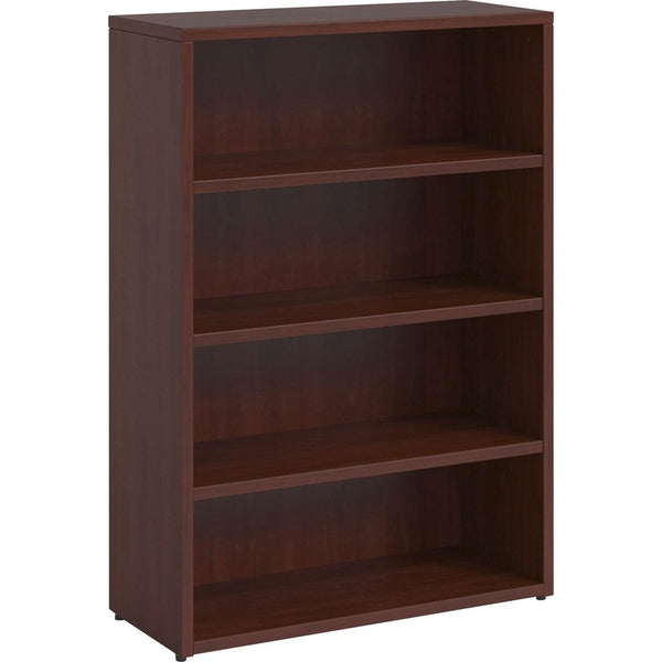 Lorell Bookcase, 4-Shelf, Prominence, 34"Wx12"Dx48"H, Mahogany (LLRPBK3448MY)