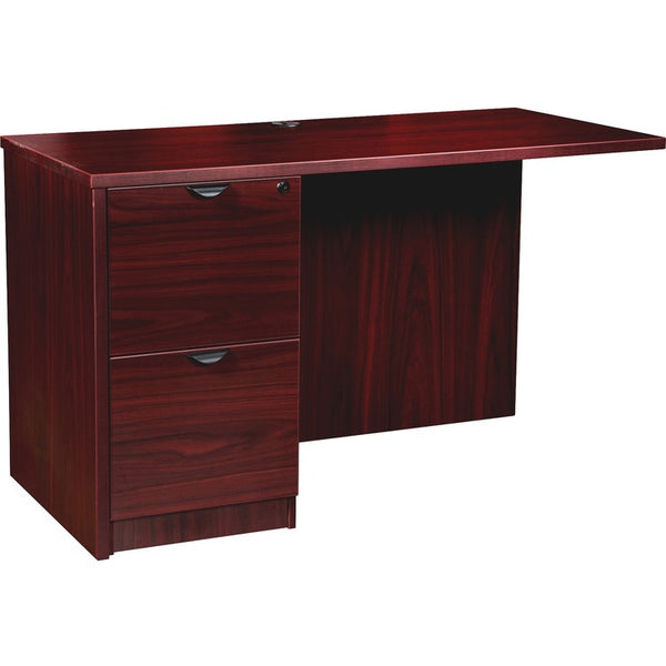 Lorell Left Return F/F 42"Wx24"Dx29"H, Mahogany (LLRPR2442LMY)