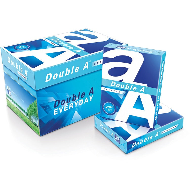 Double A Copy Paper, Legal-Size, 8-1/2"Wx14"Lx2-1/2"H, 5000/CT, White (DAA851420) Case of 5000