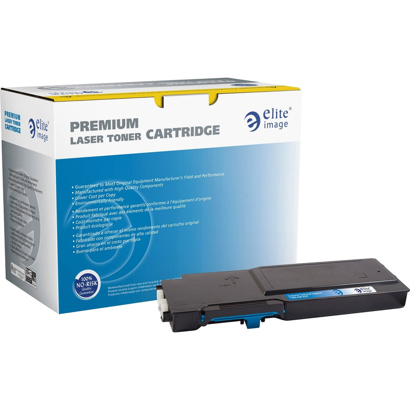 Elite Image Remanufactured Toner Cartridge, Alternative for Dell, Cyan, Laser, 4000 Pages, 1 Each (ELI76222) Each