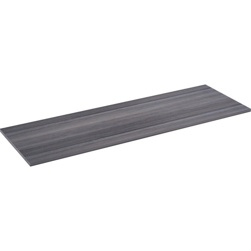 Lorell Tabletop for Relevance Leg Frames, 71-5/8" x 24" x 1", Charcoal (LLR16199) Each