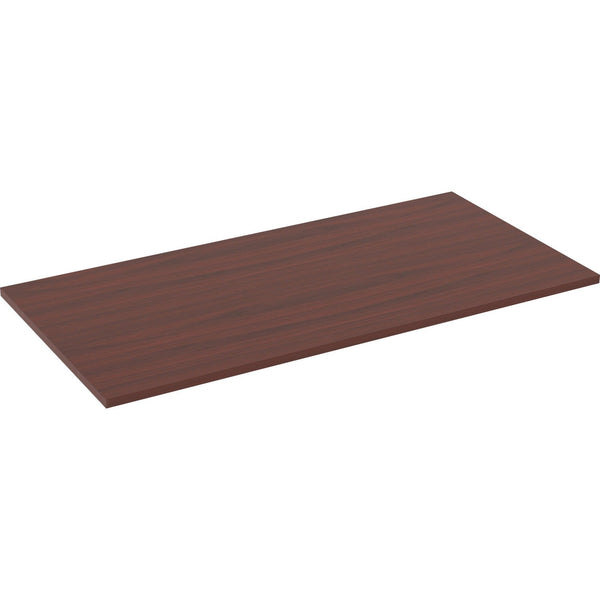 Lorell Tabletop for Relevance Leg Frames, 59-7/8" x 29-1/2" x 1", Mahogany (LLR16200)