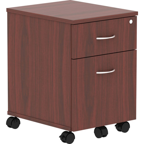 Lorell Pedestal, Mobile, B/F, 15-3/4" x 19-7/8" x 22-7/8", Mahogany (LLR16216)