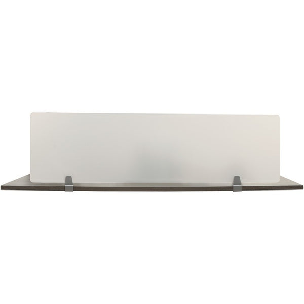 Lorell Modesty/Privacy Panel for 59-7/8"W Desks, 49-1/2" x 15-3/4", Clear (LLR16220)