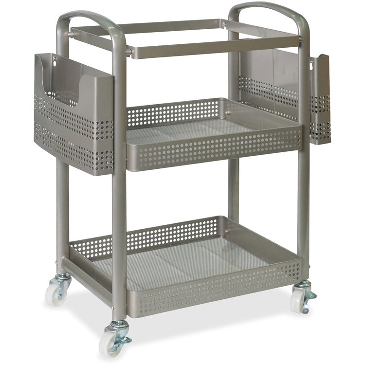 Lorell Mobile File Cart, Heavy-Duty, 22-2/5"Wx12-1/2"Lx25-1/4"H, SR (LLR45654)