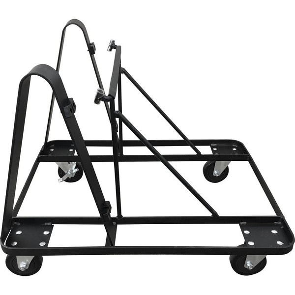 Lorell Mobile Dolly for 10 Stacking 4-Leg Chairs, Steel, Black (LLR99968)