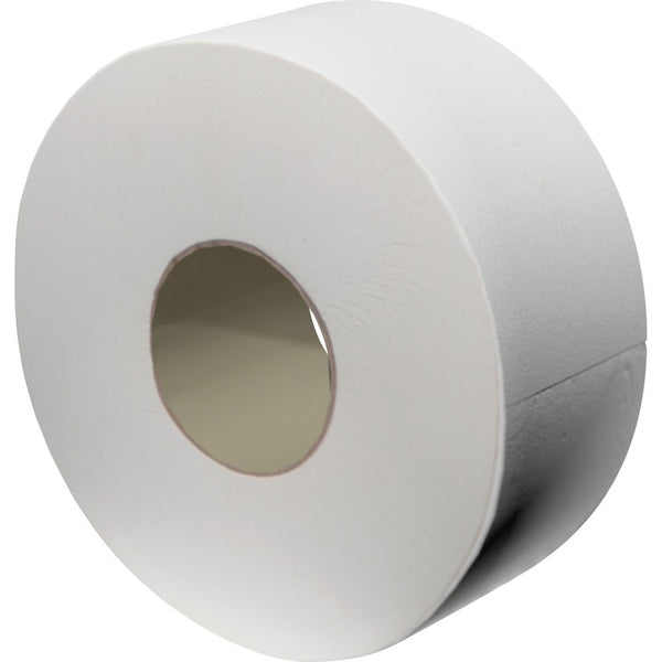 Livi VPageJumbo Bath Tissue, Embossed, 2-Ply, 12/RL, White (SOL23724) Case of 12