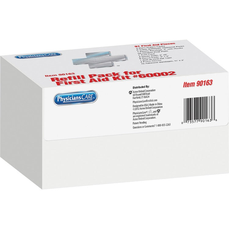First Aid Only First Aid Refill Kit, 127 Pieces (FAO90163) Each