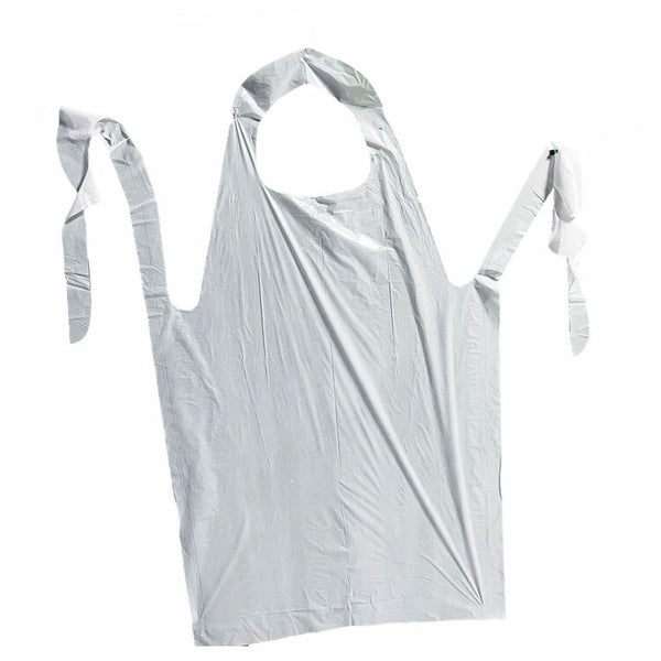 Impact Disposable Apron, Polyethylene, 1 mil, 28" x 46", 1000/CT, White (IMPMDP46WS) Case of 1000