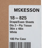 McKesson General Purpose Drape Physical Exam Drape 36 W X 48 L Inch NonSterile (181029_CS) 100/CS
