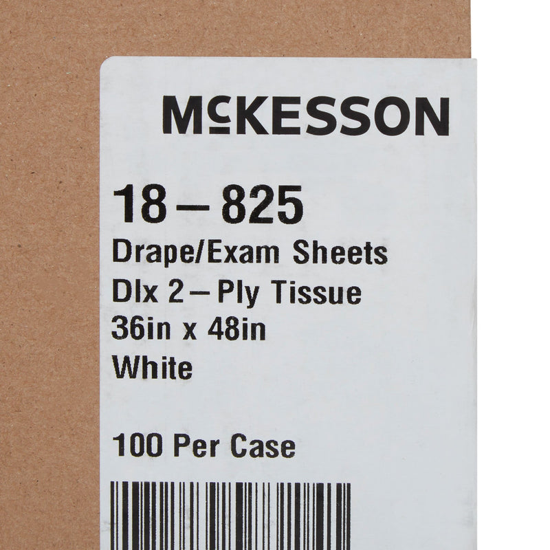 McKesson General Purpose Drape Physical Exam Drape 36 W X 48 L Inch NonSterile (181029_CS) 100/CS