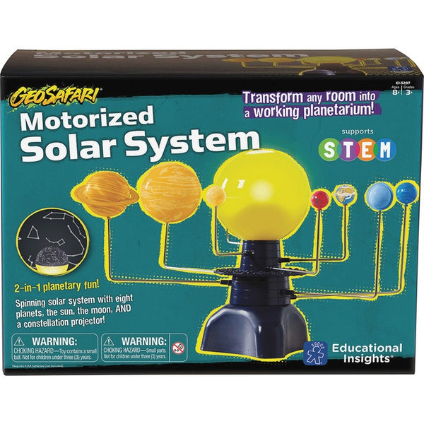 Educational Insights Motorized Solar System, 14-1/2"Wx8-1/4"Lx10"H, Multi (EII5287) Each