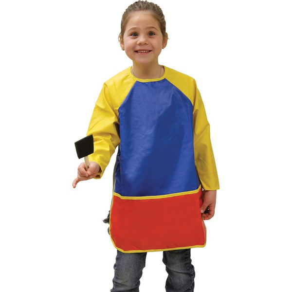 Creativity Street Long Sleeve Smock, 18-1/2"Wx22"H, Assorted (PACAC5238) Each