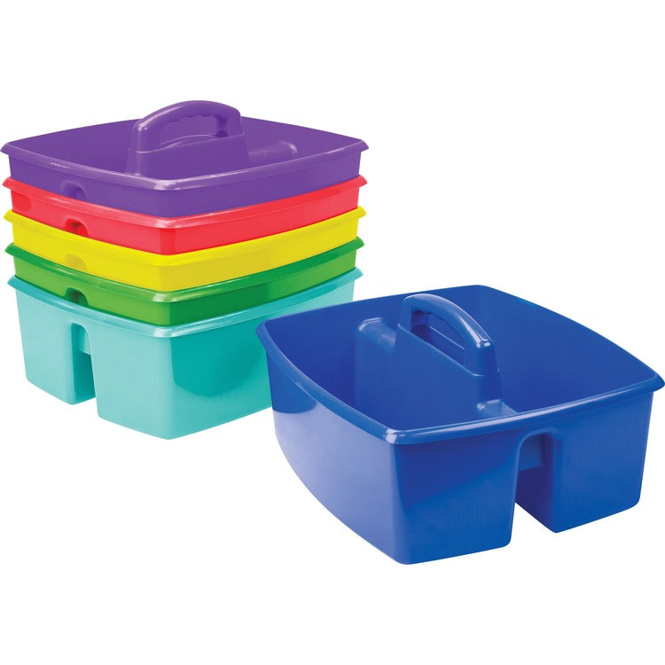 Storex Large Caddy, 11-1/5"Wx13-1/5" x 10-3/4"H, 6/CT, Assorted (STX00948U06C) Case of 6