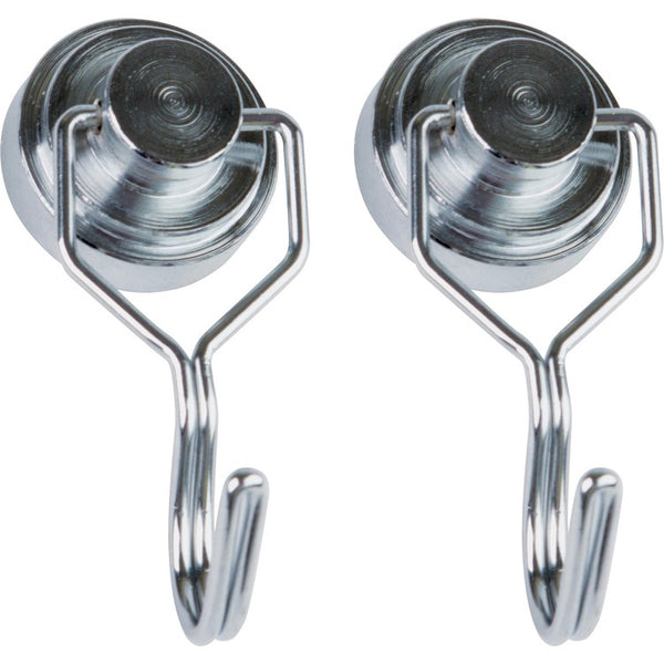 Teacher Created Resources Magnetic Hook, 1"Wx1-1/2"Lx1/10"H, 2/PK, Gray (TCR20787) Pack of 2