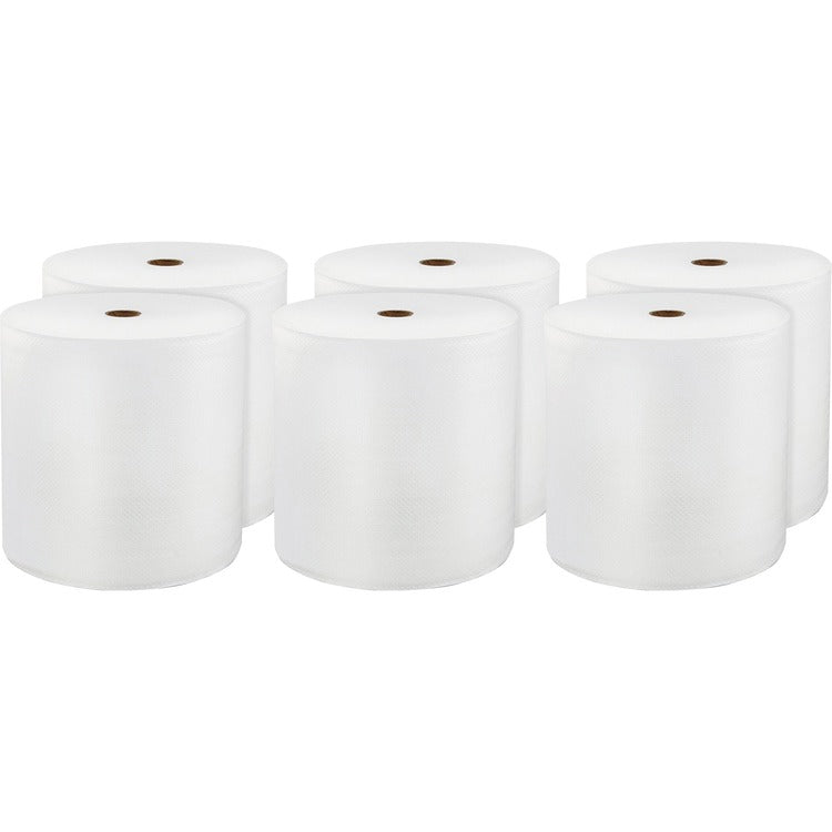 LoCor Hard Wound Roll Towel, 1-Ply, 8" x 800', 6 RL/CT, White (SOL46896) Case of 6