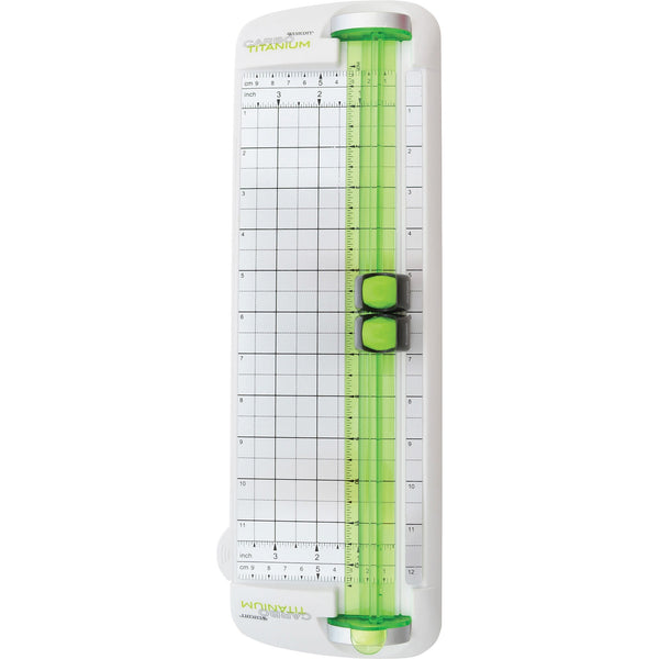 CarboTitanium Personal Trimmer, 10 Sheets, 12" Cut Length, Plastic Base, 6.88 x 12 (ACM16682) Each
