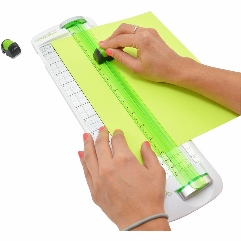 CarboTitanium Personal Trimmer, 10 Sheets, 12" Cut Length, Plastic Base, 6.88 x 12 (ACM16682) Each