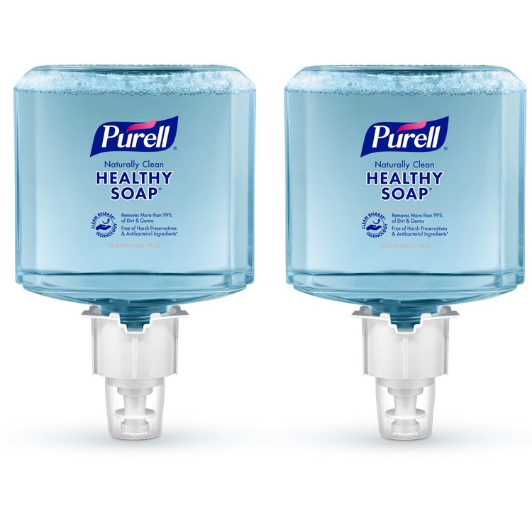 PURELL&reg; Professional CRT HEALTHY SOAP Naturally Clean Fragrance-Free Foam ES6 Refill (GOJ647002) Case of 2