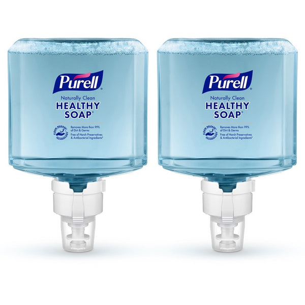 PURELL&reg; Professional HEALTHY SOAP Naturally Clean Foam ES8 Refill, Citrus, 1200 mL, 2/Carton (GOJ777102) Case of 2