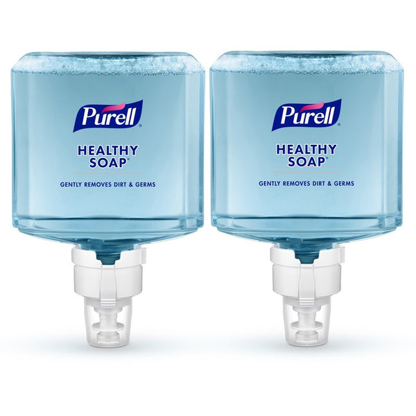 PURELL&reg; Professional HEALTHY SOAP Fresh Scent Foam ES8 Refill, Cranberry, 1200 mL, 2/CT (GOJ777702) Case of 2