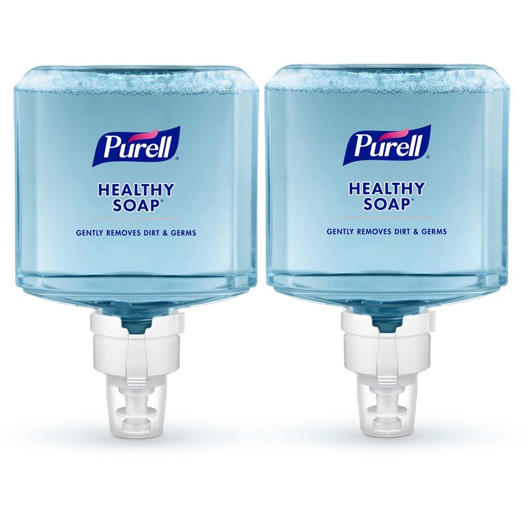 PURELL&reg; Professional HEALTHY SOAP Fresh Scent Foam ES8 Refill, Cranberry, 1200 mL, 2/CT (GOJ777702) Case of 2