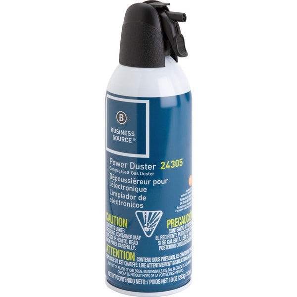 Business Source Air Duster Cleaner, Moisture-free/Ozone Safe, 10 oz. (BSN24305) Each