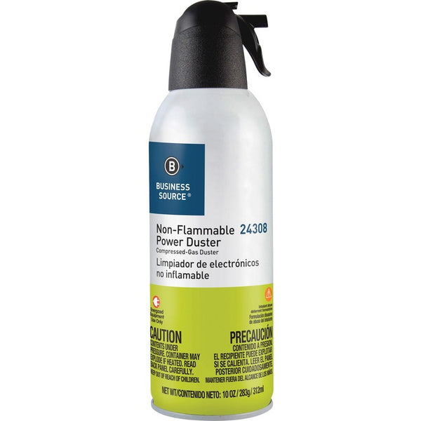 Business Source Power Duster Cleaner, Nonflammable, 10 oz. Can (BSN24308) Each