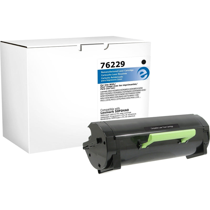 Elite Image Remanufactured Toner Cartridge, Alternative for Lexmark 501H, Black, Laser, High Yield, 1 Each (ELI76229) Each