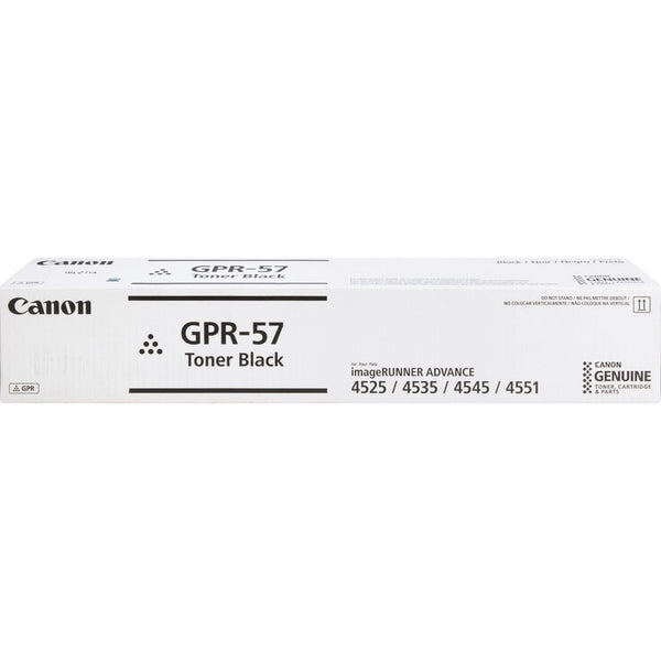 Canon GPR-57 Original Toner Cartridge, Black, Laser, 42100 Pages (CNM0473C003)