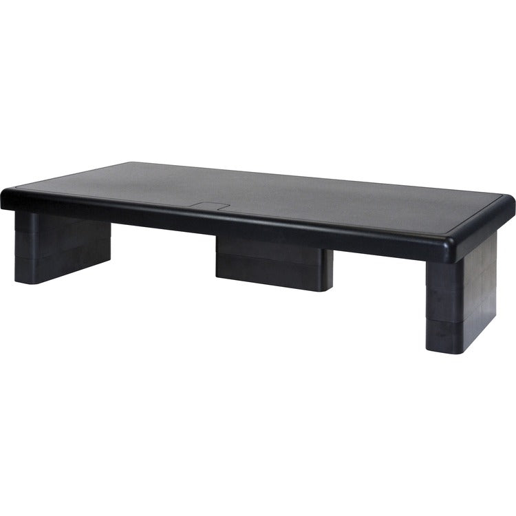 DAC Monitor Stand, Ultra-wide, 66 lb Cap, 10-1/2