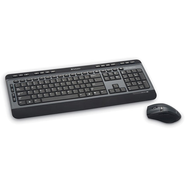 Verbatim Keyboard/6-Button Mouse, Wireless, Multimedia (VER99788)