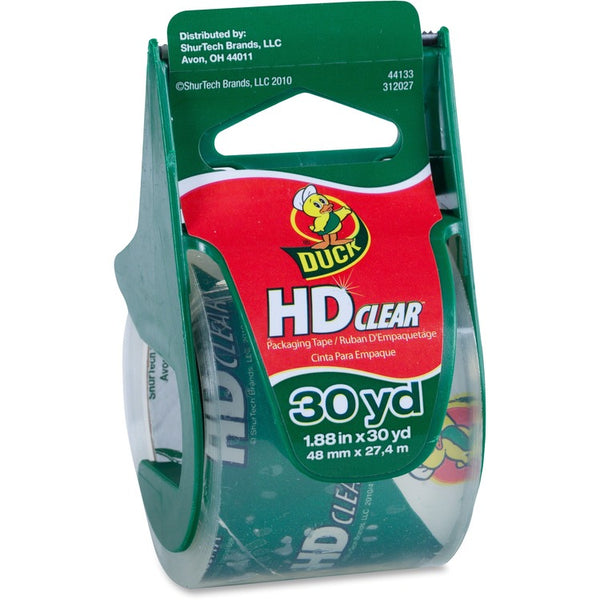 Duck HD Clear Packaging Tape, 29.97 yd Length x 1.89" Width, Acrylic, Clear (DUC285896) 1 Roll