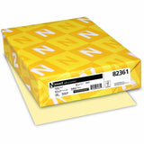 Exact Vellum Bristol Paper, Ivory, Letter, 8 1/2" x 11", 67 lb Basis Weigh (WAU82361) 1 Pack
