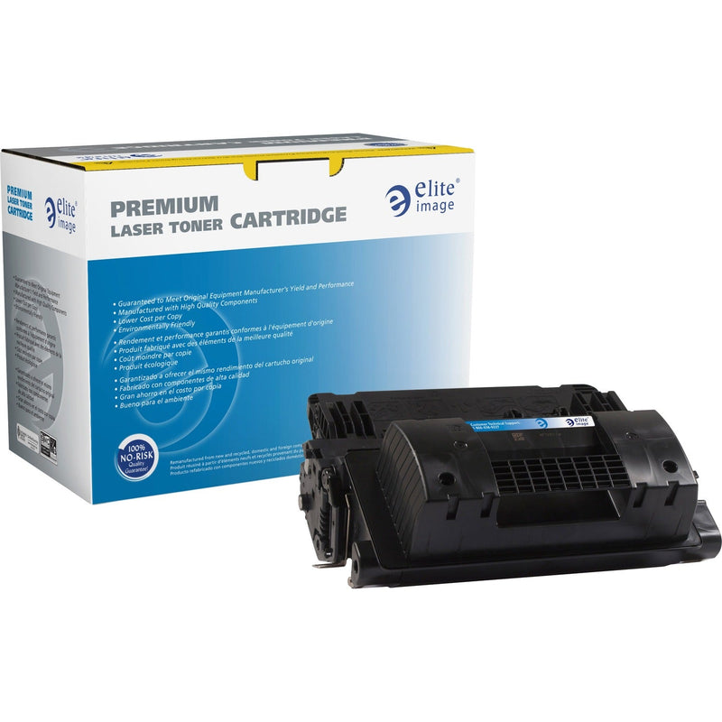 Elite Image Remanufactured MICR Toner Cartridge, Alternative for HP 81X, Black, Laser, High Yield, 25000 Pages, 1 Each (ELI76261) Each