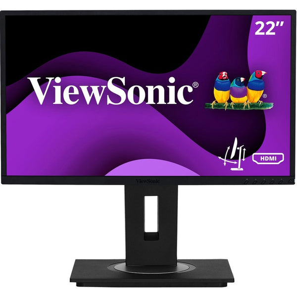 ViewSonic VG2248 22" Full HD WLED LCD Monitor - 16:9 - 22" Class - 1920 x 1080 - 16.7 Million Colors - 250 Nit - 7 ms - HDMI - VGA - DisplayPort (VEWVG2248) Each