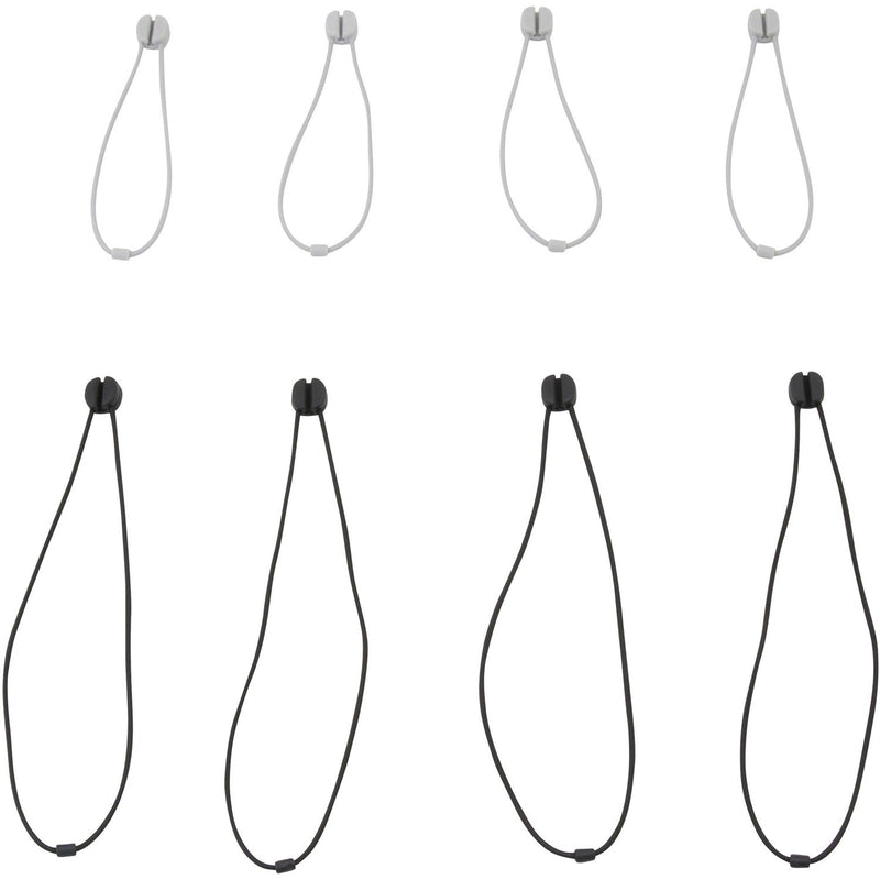 Bluelounge Tie, Reusable, Small, 2 Sizes: 4-7/10"L&7-4/5"L, 8/PK, AST (AVTBLUPXSM01) Pack of 8