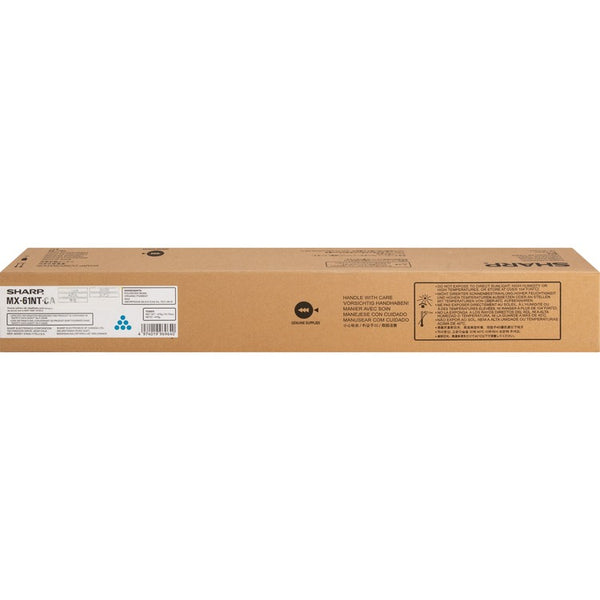 Sharp Toner Cartridge, f/3050/4050, 24, 000, Page Yield, Cyan (SHRMX61NTCA) Each