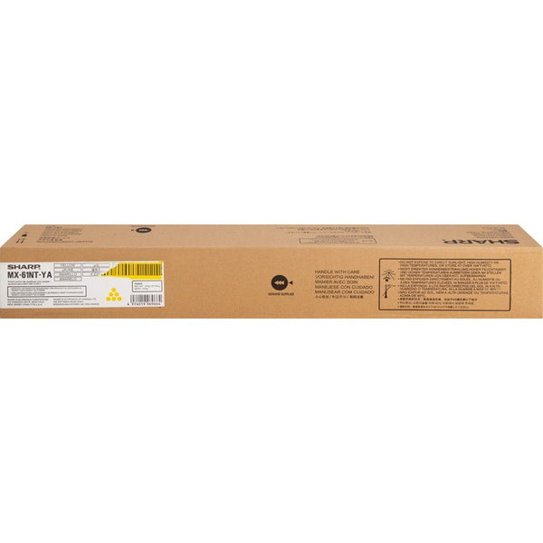 Sharp Toner Cartridge, f/3050/4050, 24, 000 Page Yield, Yellow (SHRMX61NTYA) Each