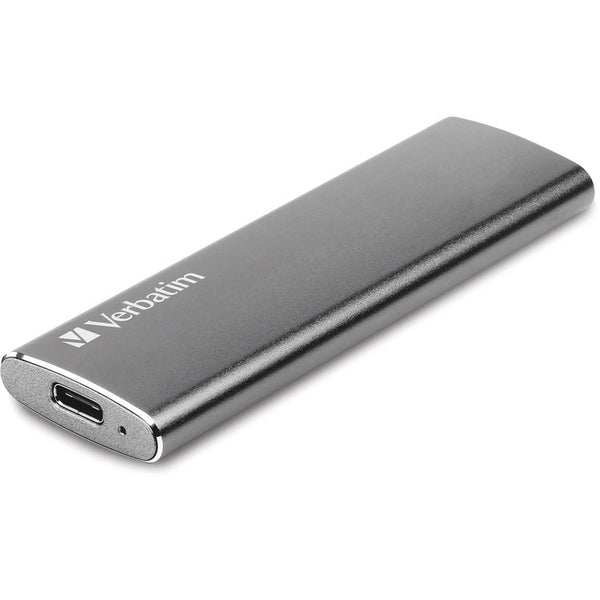 Verbatim External SSD, w/USB Cables, 500MB/s, 120GB, Silver (VER47441)