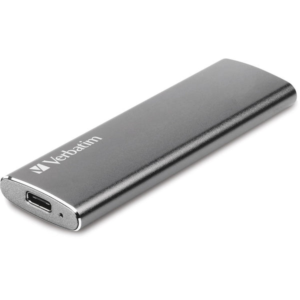 Verbatim External SSD, w/USB Cables, 500MB/s, 240GB, Silver (VER47442)